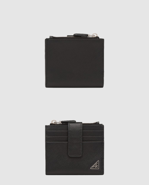 [PRADA-프라다]사피아노 및 가죽 카드 홀더 2MC066