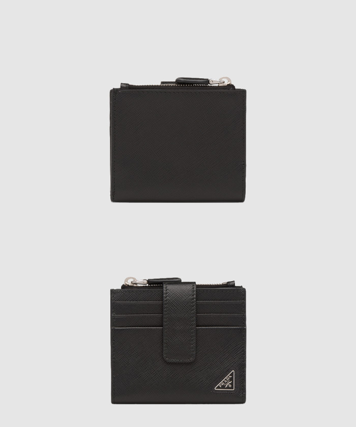 레플리카|이미테이션 prada-프라다사피아노-및-가죽-카드-홀더-2mc066