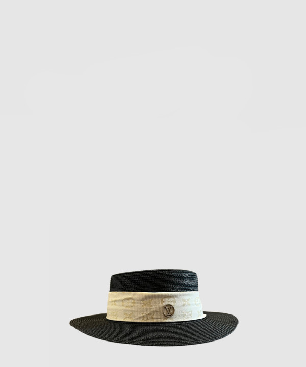 [LOUIS VUITTON-루이비통]밀짚모자 선캡 M75342