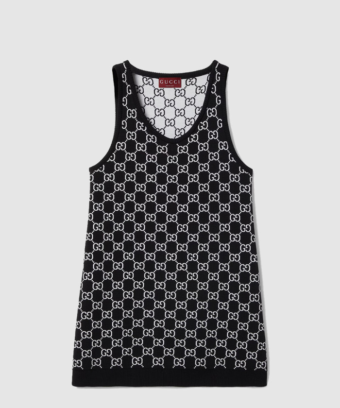 레플리카|이미테이션 gucci-구찌gg-울-자카드-미니-드레스-786403