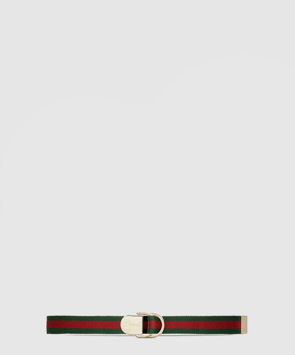 [GUCCI-구찌]스트라이프 직조 벨트 790170