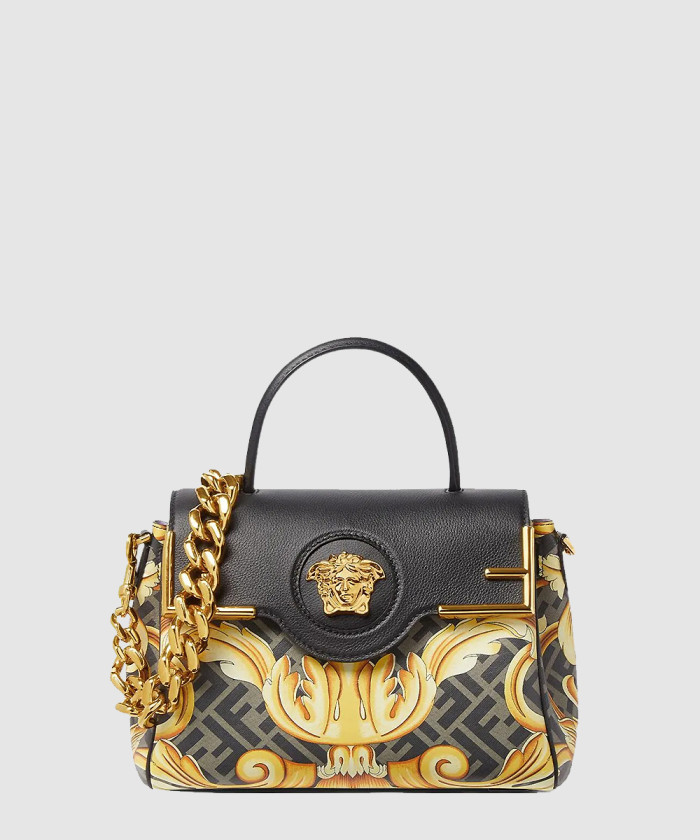 레플리카|이미테이션 fendi-펜디펜다스-라메두사-미디엄-핸드백-골드-바로크-dbfi03