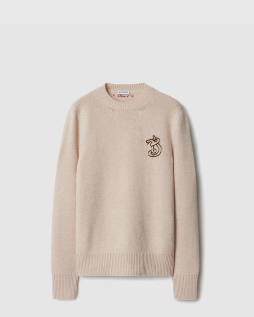 [BURBERRY-버버리]B 스네이크 울 캐시미어 스웨터 81036541