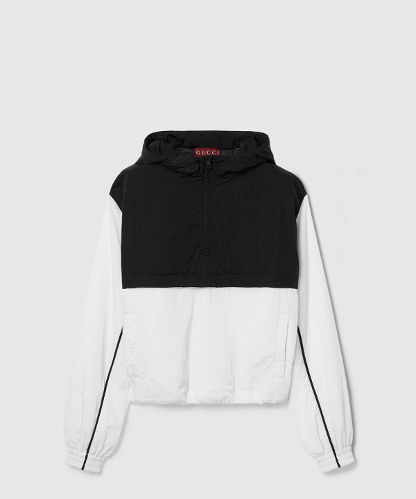 [GUCCI-구찌]GG 나일론 후드 집업 재킷 810511