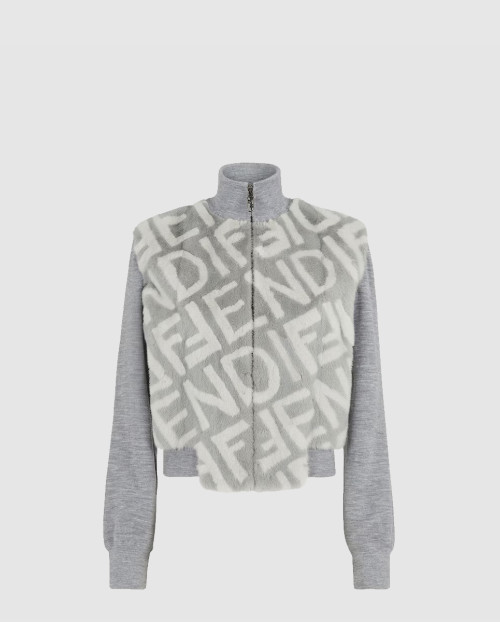 [FENDI-펜디]밍크 보머 재킷 FNE16F