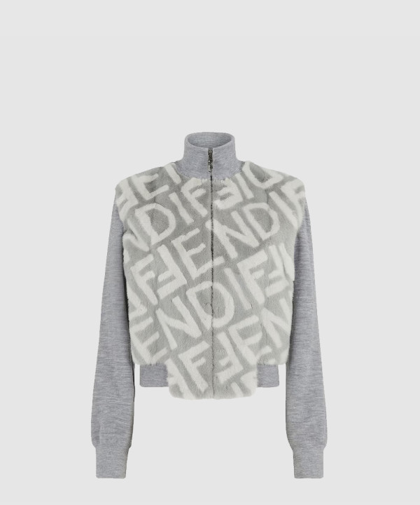 [FENDI-펜디]밍크 보머 재킷 FNE16F