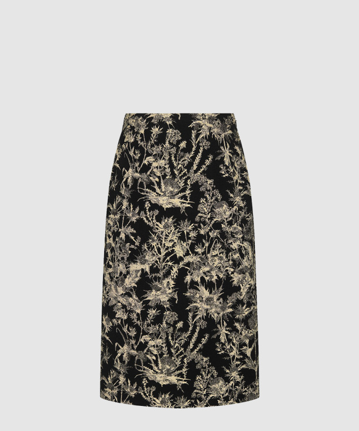 레플리카|이미테이션 dior-디올스트레이트-미디-스커트-511j4