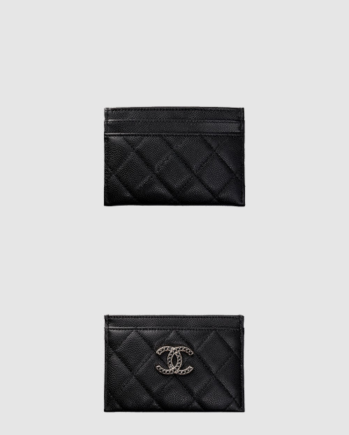 [CHANEL-샤넬]퀼팅 엠보 지갑 AP3401