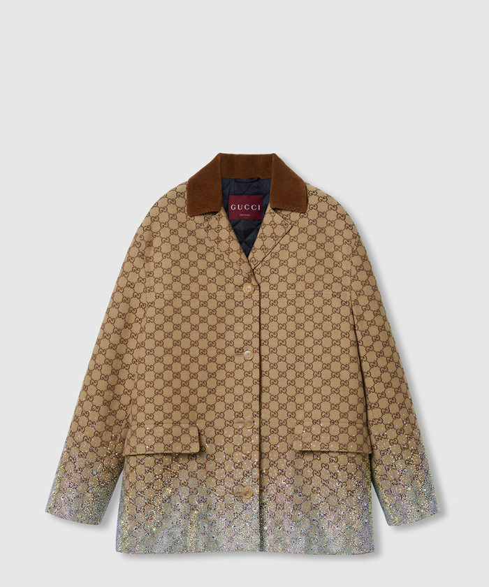 레플리카|이미테이션 gucci-구찌자수-gg-캔버스-코트-811616