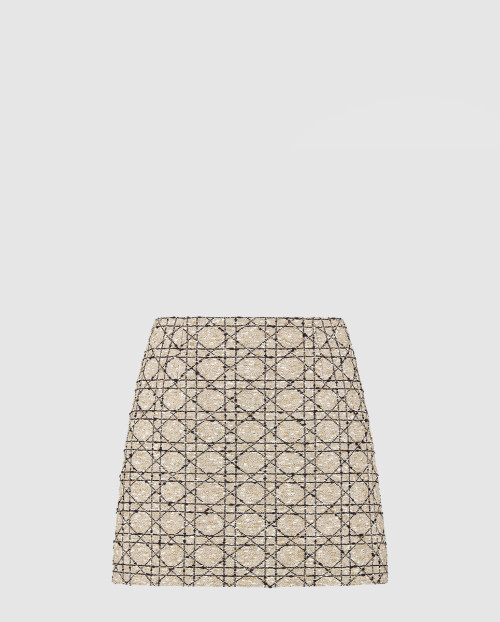 [DIOR-디올]매크로까나쥬 미니스커트 511J4