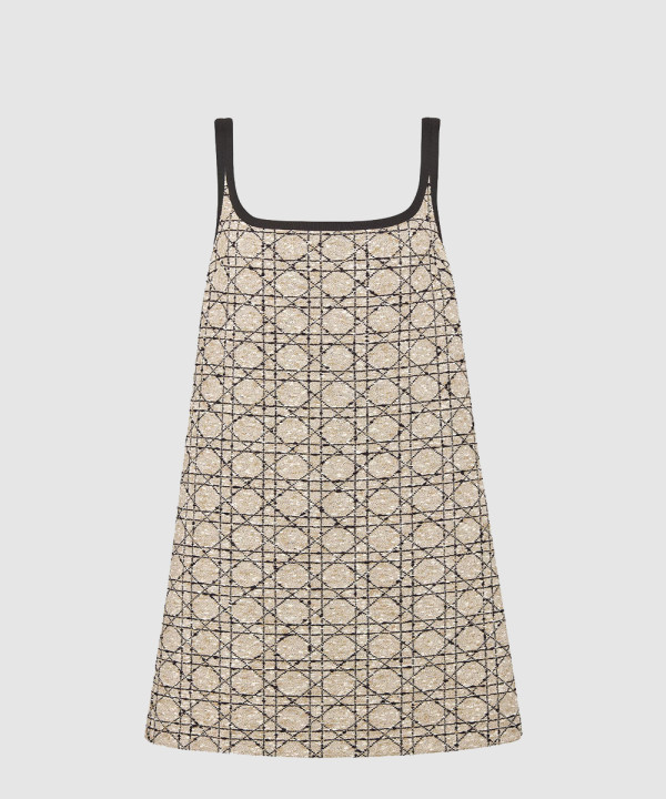 [DIOR-디올]쇼트 플레어 까나쥬 드레스 511R6