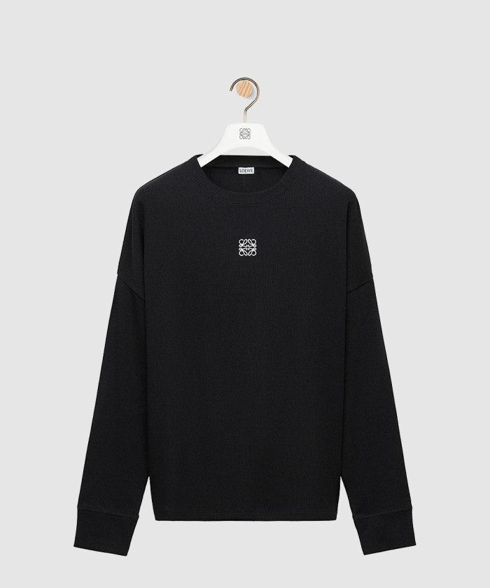 레플리카|이미테이션 loewe-로에베오버사이즈-핏-롱-슬리브-티셔츠-코튼
