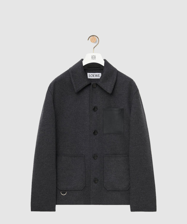 [LOEWE-로에베]워크웨어 재킷 울 & 캐시미어
