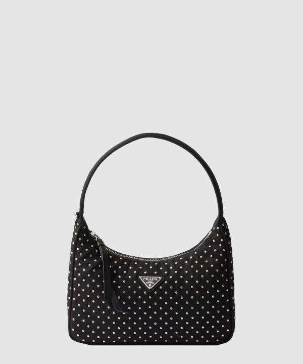 [PRADA-프라다]스터드 장식 리나일론 미니백 1BC515