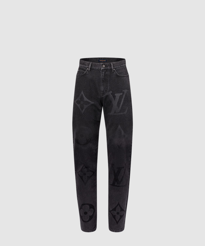 레플리카|이미테이션 louis-vuitton-루이비통모노그램-데님-팬츠-1afy49