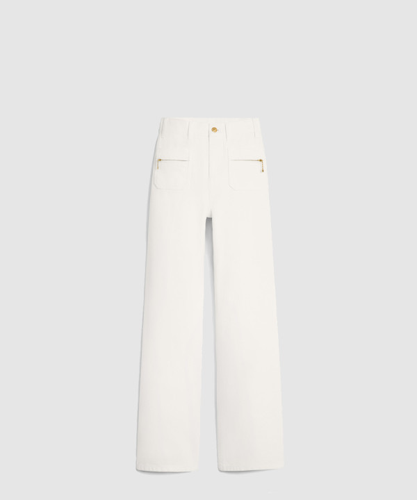 [CELINE-셀린느]제인 옵틱 화이트 진 워시 2N79B3