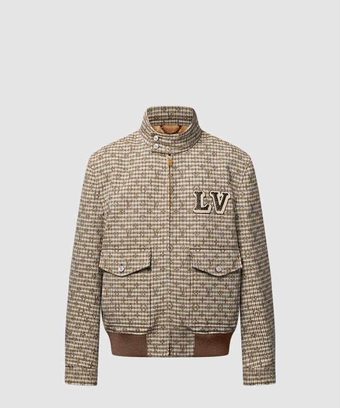 레플리카|이미테이션 louis-vuitton-루이비통모노그램-울-해링턴-블루종-1agip0