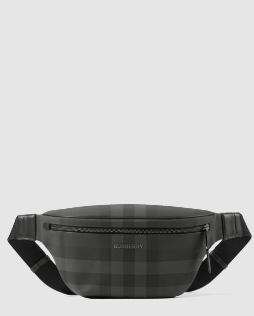 [BURBERRY-버버리]체크 레더 범백 80732671