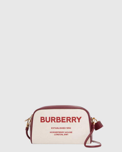 [BURBERRY-버버리]프린트 큐브 크로스백 80367381