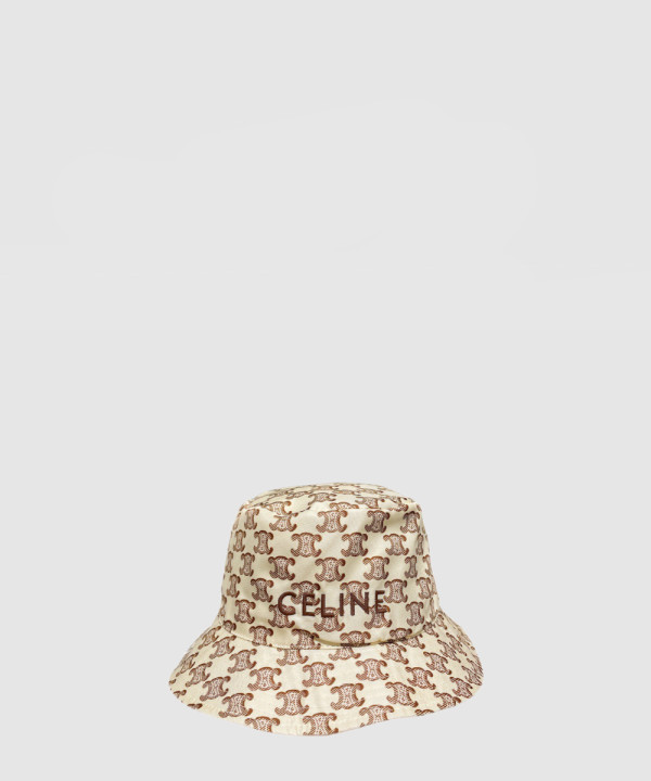 [CELINE-셀린느]트리오페 로고 버킷햇 2AU3A7