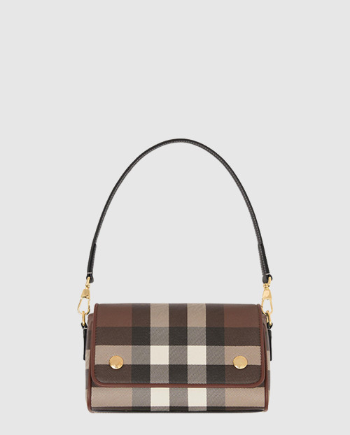 [BURBERRY-버버리]체크 가죽 크로스바디백 80551721