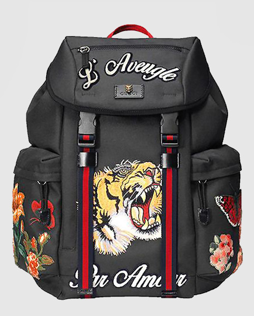 [GUCCI-구찌]테크팩 타이거 자수 429037