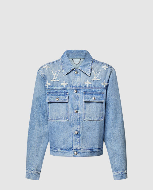 [LOUIS VUITTON-루이비통]데님 트러커 재킷 1AGING