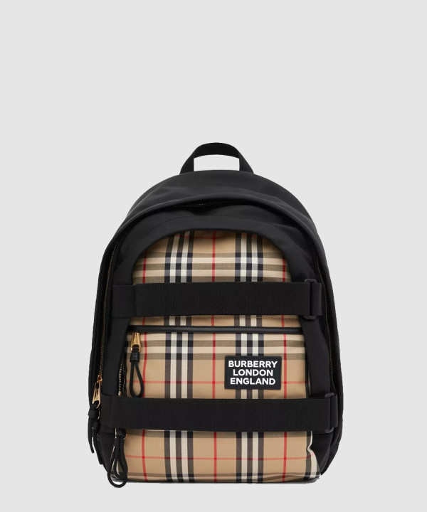 [BURBERRY-버버리]체크 백팩 8024684