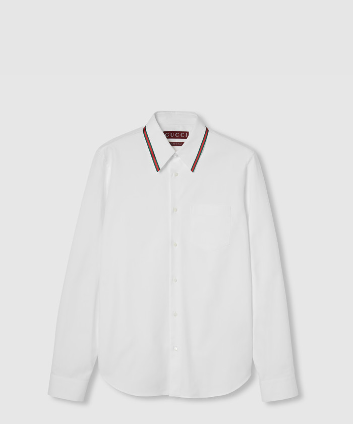 레플리카|이미테이션 gucci-구찌웹web-디테일-옥스포드-코튼-셔츠-814560