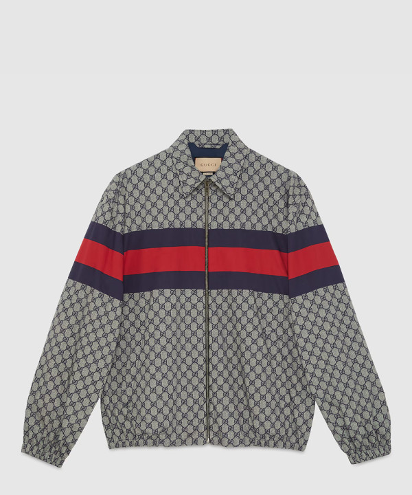 [GUCCI-구찌]GG 프린트 코튼 재킷 770373