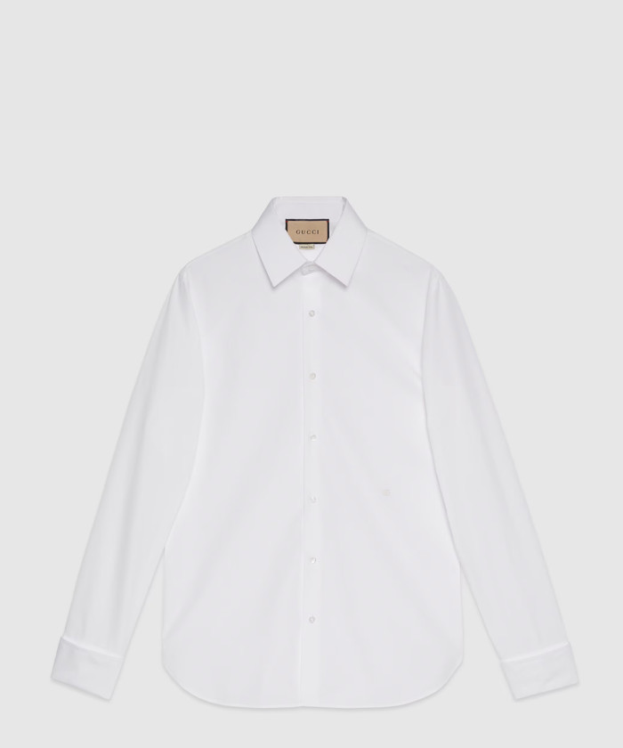 레플리카|이미테이션 gucci-구찌더블-g-코튼-포플린-셔츠-699553