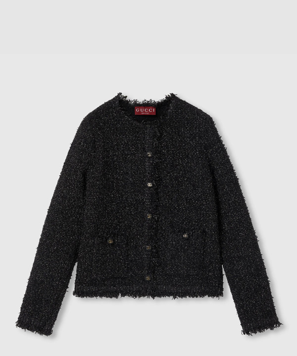 [GUCCI-구찌]라메 우븐 가디건 805925