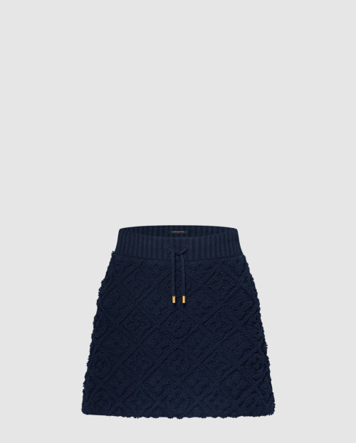 [LOUIS VUITTON-루이비통]모노그램 타월링 미니 스커트 1AGQEW