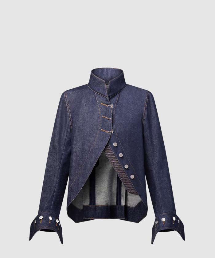 레플리카|이미테이션 louis-vuitton-루이비통워시드-데님-라이더-재킷-1agec1