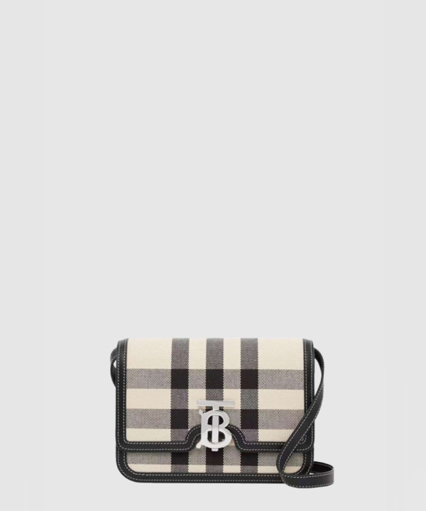 [BURBERRY-버버리]스몰 체크 캔버스 TB백 80522891