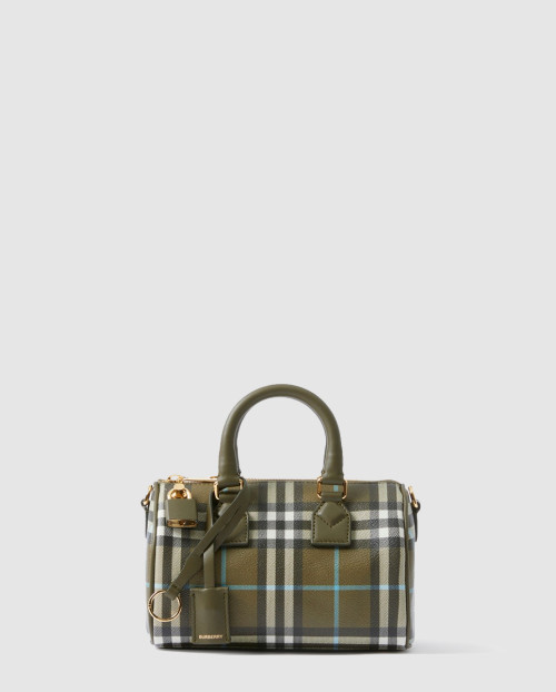 [BURBERRY-버버리]체크 볼링백 80745121