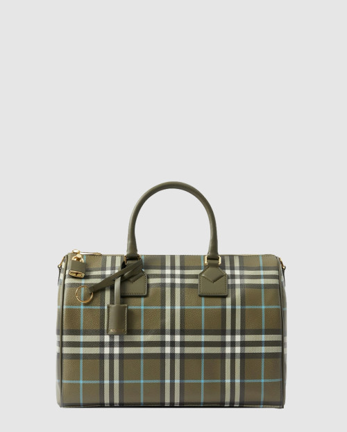 [BURBERRY-버버리]체크 미듐 볼링백 8074511