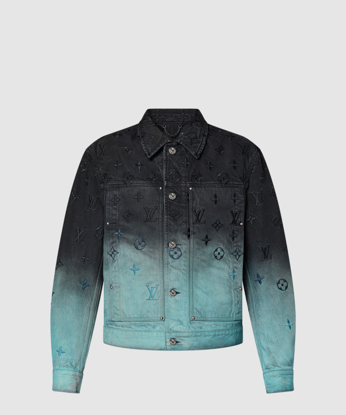 레플리카|이미테이션 louis-vuitton-루이비통자수-데님-블루종-1afva2