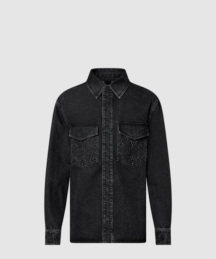 레플리카|이미테이션 louis-vuitton-루이비통데님-재킷-셔츠-1afax1