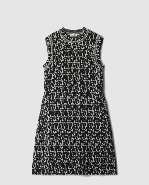 [BURBERRY-버버리]B 참 울 블렌드 드레스 81050751