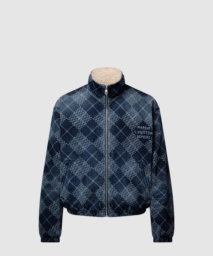 레플리카|이미테이션 louis-vuitton-루이비통데님-플리스-블루종-1aginp