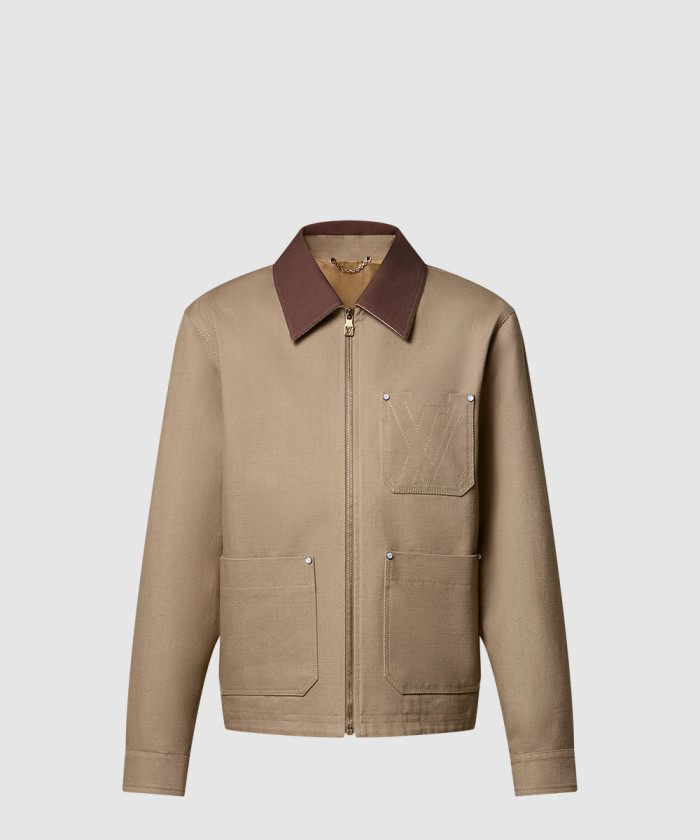 레플리카|이미테이션 louis-vuitton-루이비통워크웨어-코튼-캔버스-블루종-1agit7