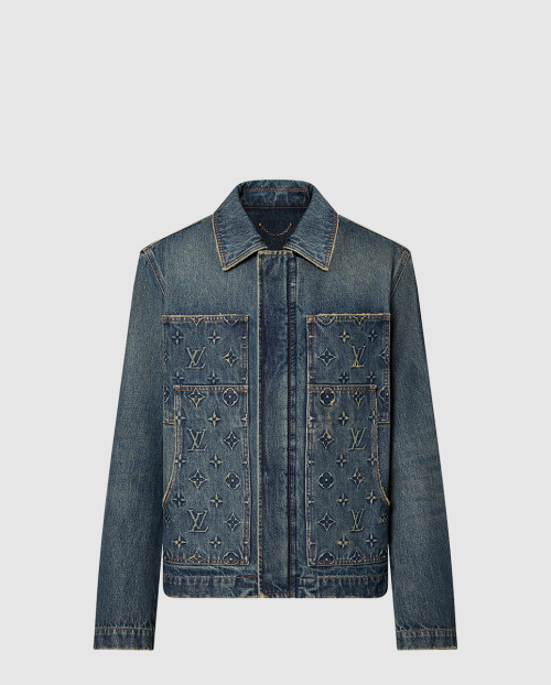 [LOUIS VUITTON-루이비통]카고 데님 재킷 1ABJ75