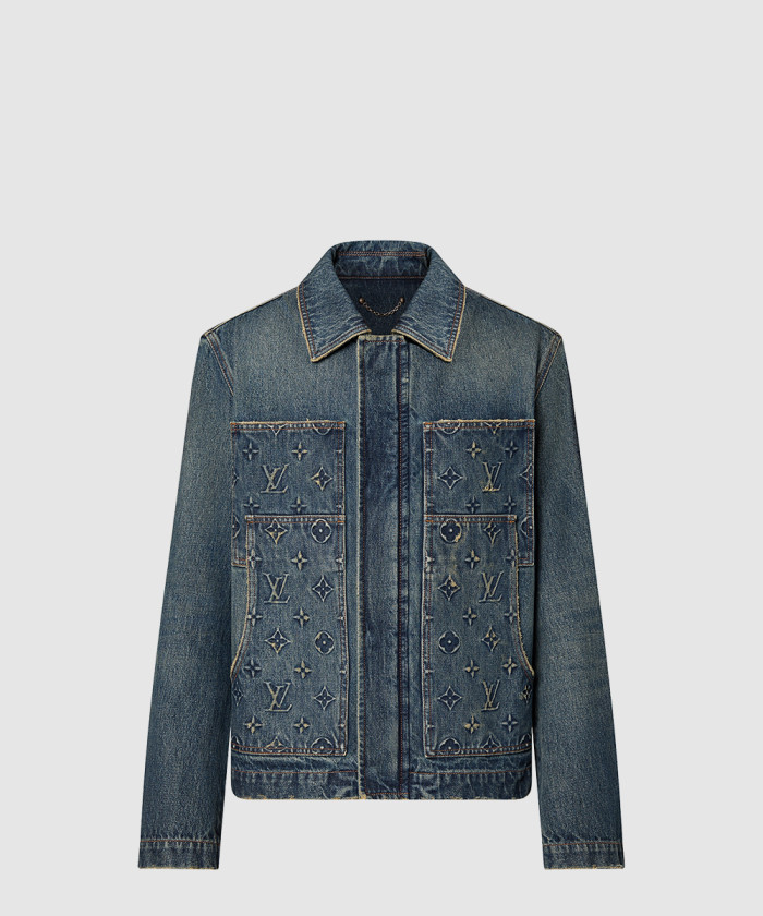 레플리카|이미테이션 louis-vuitton-루이비통카고-데님-재킷-1abj75