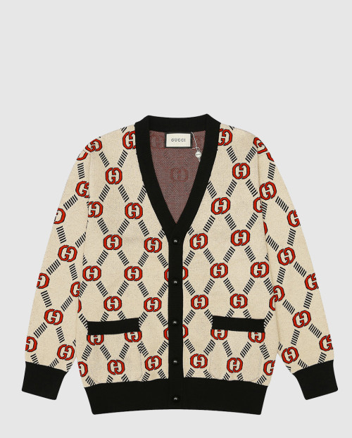 [GUCCI-구찌]로고 니트 코트 678308