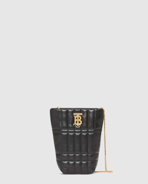 [BURBERRY-버버리]퀼팅 롤라 버킷백 80450421