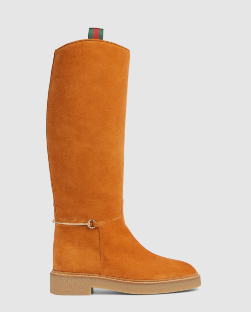 [GUCCI-구찌]슬림 홀스빗 부츠 806739