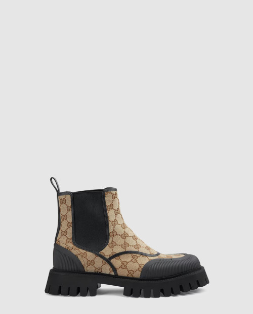 [GUCCI-구찌]슬림 홀스빗 앵클 부츠 739777