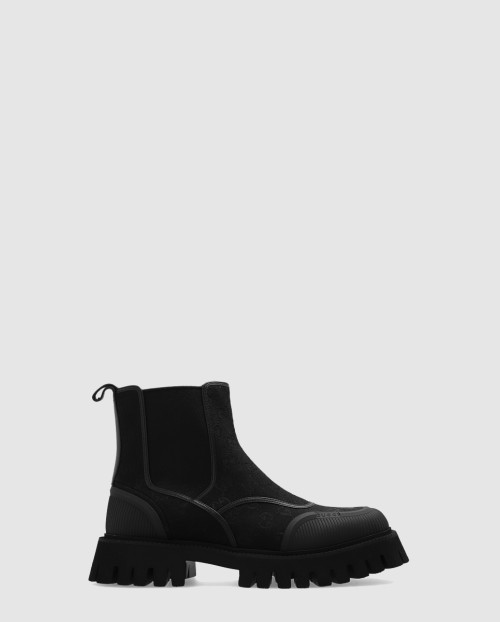 [GUCCI-구찌]슬림 홀스빗 앵클 부츠 739777