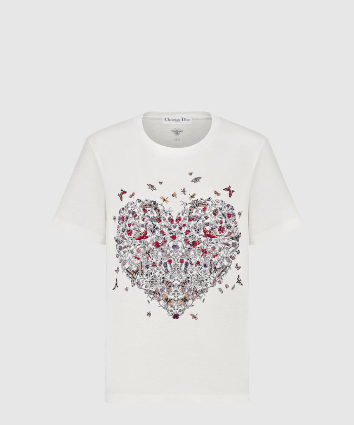 레플리카|이미테이션 dior-디올dioramour-자수-티셔츠-513t0